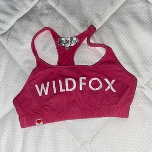 Pink Wildfox Sports Bra